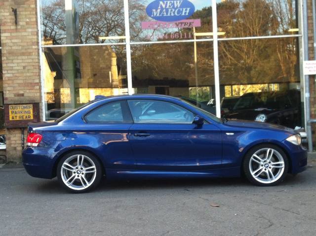 BMW 1 Series 2.0 123d M Sport 2dr Coupe Diesel Blue