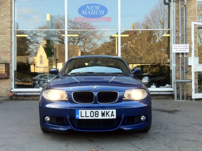 BMW 1 Series 2.0 123d M Sport 2dr Coupe Diesel Blue