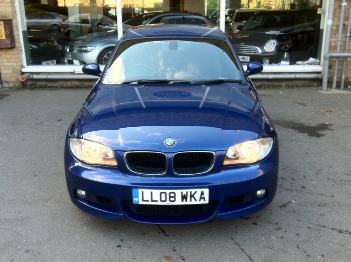 BMW 1 Series 2.0 123d M Sport 2dr Coupe Diesel Blue