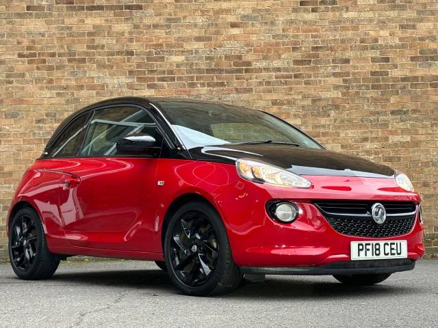 Vauxhall Adam 1.2i Energised Black Jack 3dr Hatchback Petrol Red