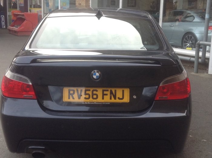 BMW 5 Series 2.0 520d M Sport 4dr Saloon Diesel Black