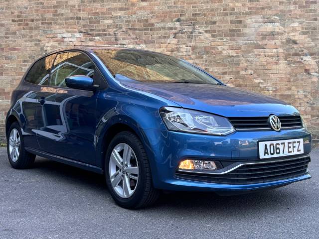 Volkswagen Polo 1.0 Match Edition 3dr Hatchback Petrol Blue