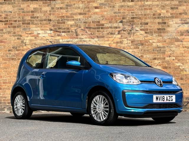 Volkswagen Up 1.0 Move Up 3dr Hatchback Petrol Blue