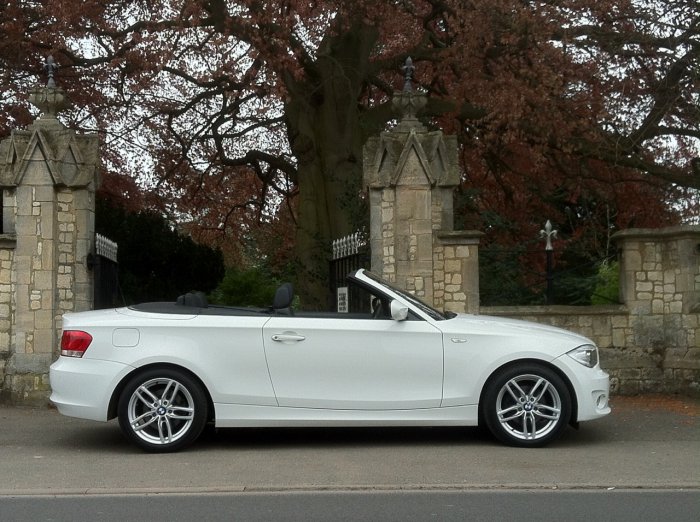 BMW 1 Series 2.0 118i Sport 2dr  Convertible Step Auto Convertible Petrol White