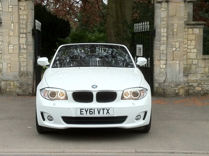 BMW 1 Series 2.0 118i Sport 2dr Convertible Step Auto Convertible Petrol White