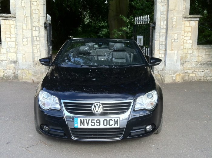 Volkswagen Eos 1.4 TSI 160 Sport 2dr Convertible Petrol Black