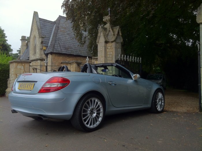 Mercedes-Benz SLK 1.8 SLK 200K 2dr Tip Auto Convertible Petrol Blue Silver