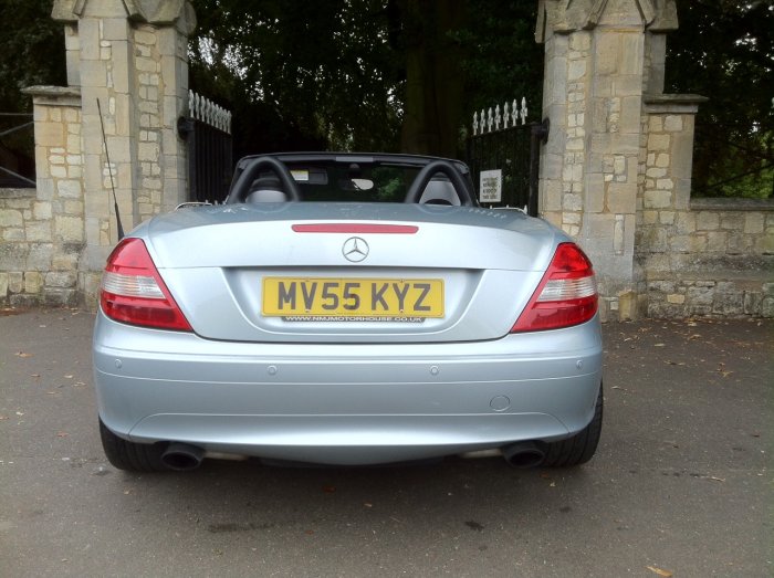 Mercedes-Benz SLK 1.8 SLK 200K 2dr Tip Auto Convertible Petrol Blue Silver