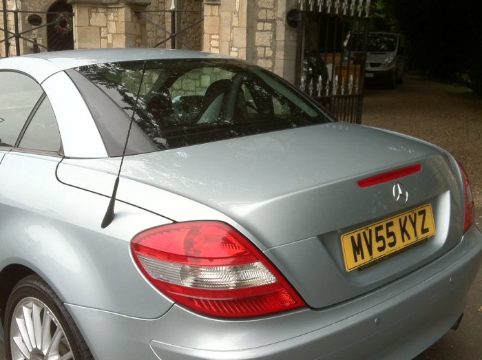 Mercedes-Benz SLK 1.8 SLK 200K 2dr Tip Auto Convertible Petrol Blue Silver