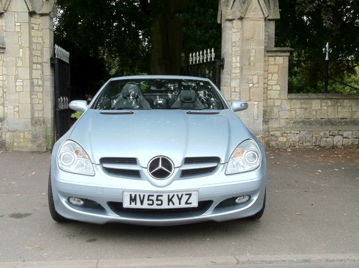 Mercedes-Benz SLK 1.8 SLK 200K 2dr Tip Auto Convertible Petrol Blue Silver