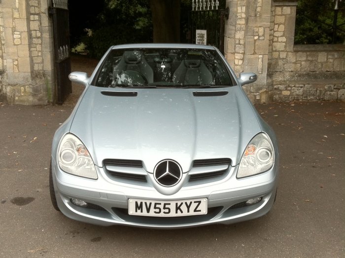 Mercedes-Benz SLK 1.8 SLK 200K 2dr Tip Auto Convertible Petrol Blue Silver