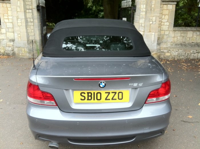 BMW 1 Series 2.0 118d M Sport 2dr Step Auto Convertible Diesel Grey