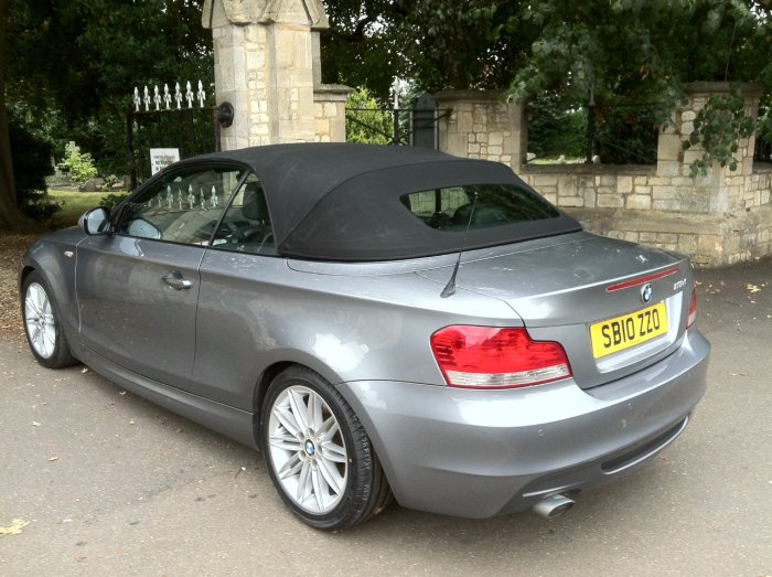 BMW 1 Series 2.0 118d M Sport 2dr Step Auto Convertible Diesel Grey