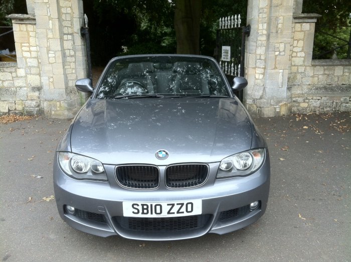 BMW 1 Series 2.0 118d M Sport 2dr Step Auto Convertible Diesel Grey