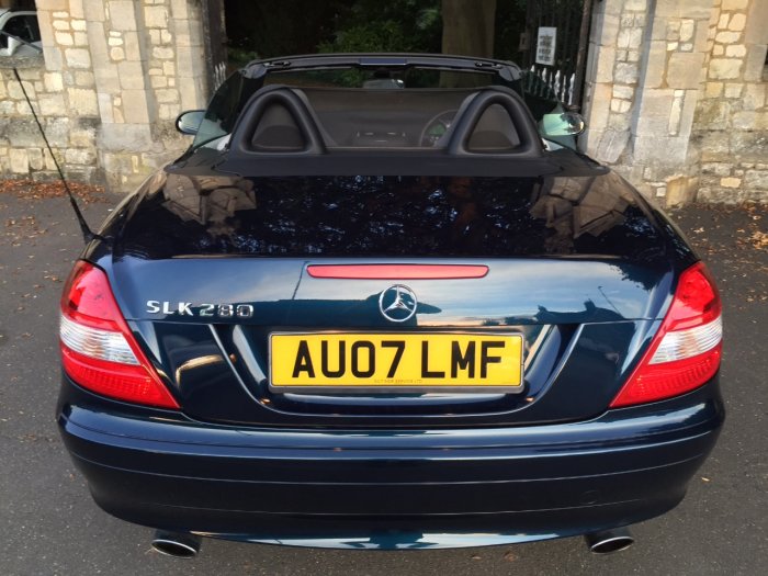 Mercedes-Benz SLK 3.0 SLK 280 2dr Tip Auto Convertible Petrol Blue