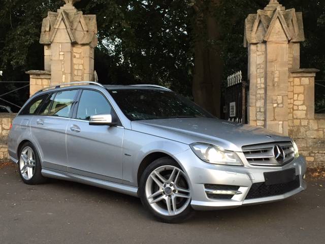 Mercedes-Benz C Class 1.8 C180 BlueEFFICIENCY Sport 5dr Auto Estate Petrol Silver