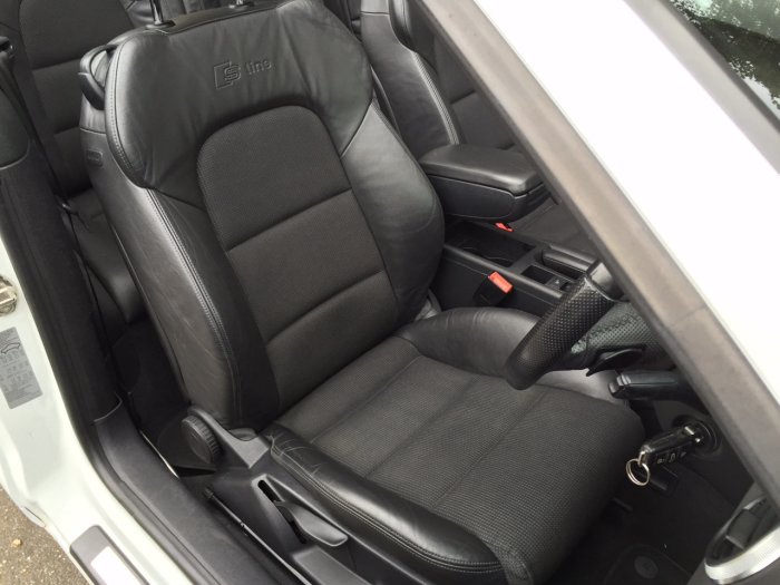 Audi A3 2.0 TDI Diesel S Line 2dr S Tronic Auto Automatic Cabriolet Convertible Diesel White