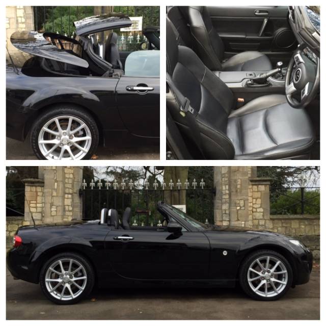 Mazda MX-5 2.0i Sport Tech Roadster Coupe 2dr Convertible Petrol Black