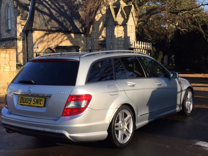 Mercedes-Benz C Class 2.1 C220 CDI Sport 5dr Auto Estate Diesel Silver