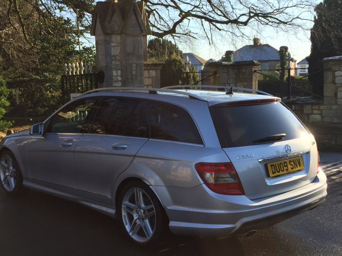 Mercedes-Benz C Class 2.1 C220 CDI Sport 5dr Auto Estate Diesel Silver