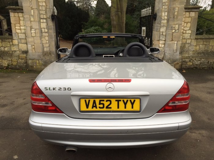 Mercedes-Benz SLK 2.3 SLK 230 2dr Tip Auto Special Edition Convertible Petrol Silver