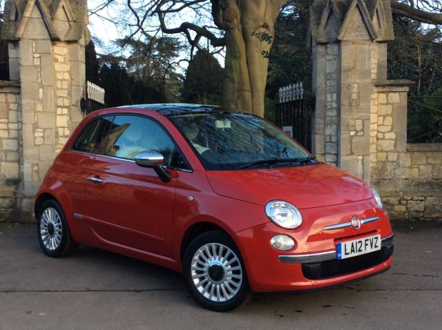 2012 Fiat 500 1.2 Lounge 3dr [Start Stop]