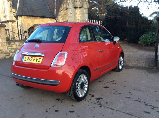 2012 Fiat 500 1.2 Lounge 3dr [Start Stop]