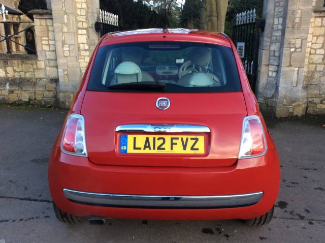 2012 Fiat 500 1.2 Lounge 3dr [Start Stop]