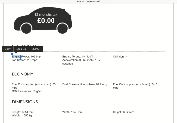 Audi A1 1.6 TDI Sport 5dr Hatchback Diesel Black