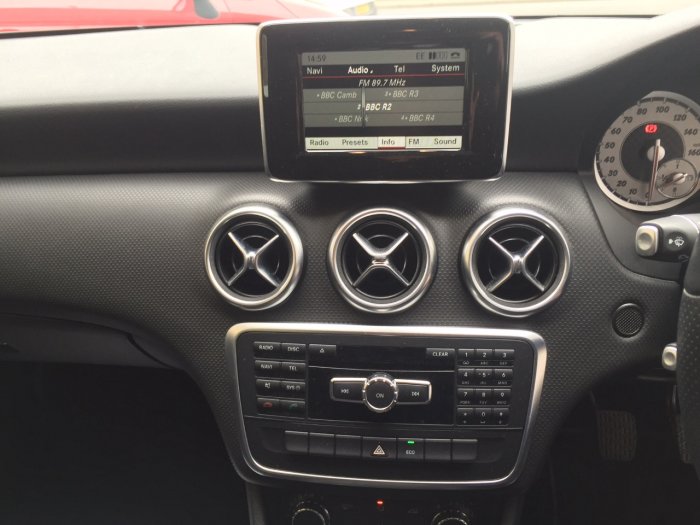 Mercedes-Benz A Class 1.6 A180 BlueEFFICIENCY Sport 5dr Hatchback Petrol Black