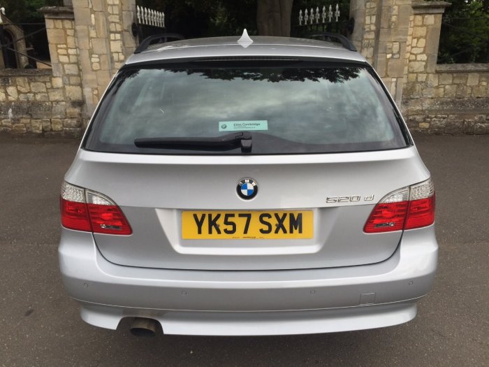 BMW 5 Series 2.0 520d SE 5dr Step Auto Estate Diesel Silver