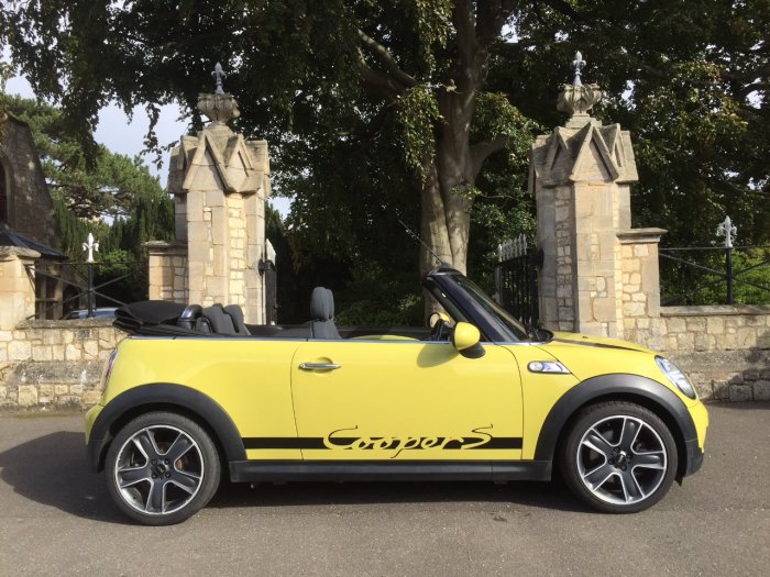 Mini Convertible 1.6 Cooper S 2dr Convertible Petrol Yellow