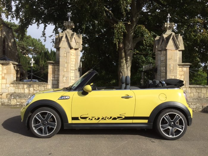 Mini Convertible 1.6 Cooper S 2dr Convertible Petrol Yellow