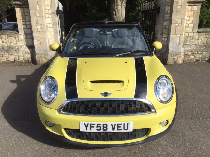 Mini Convertible 1.6 Cooper S 2dr Convertible Petrol Yellow