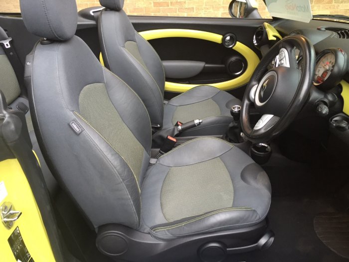 Mini Convertible 1.6 Cooper S 2dr Convertible Petrol Yellow