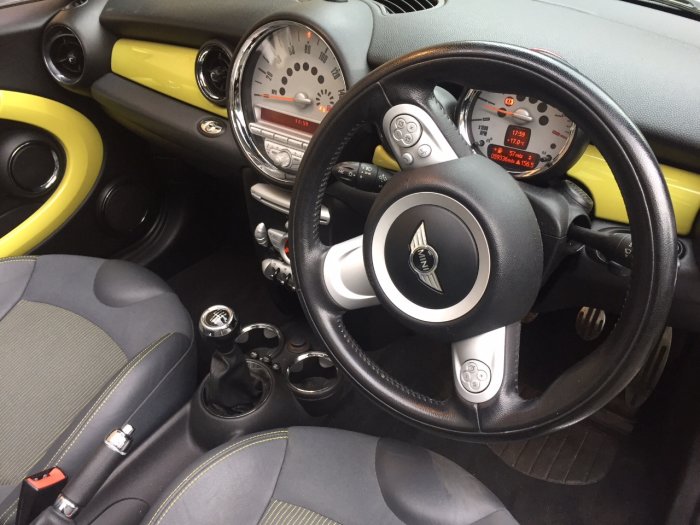 Mini Convertible 1.6 Cooper S 2dr Convertible Petrol Yellow