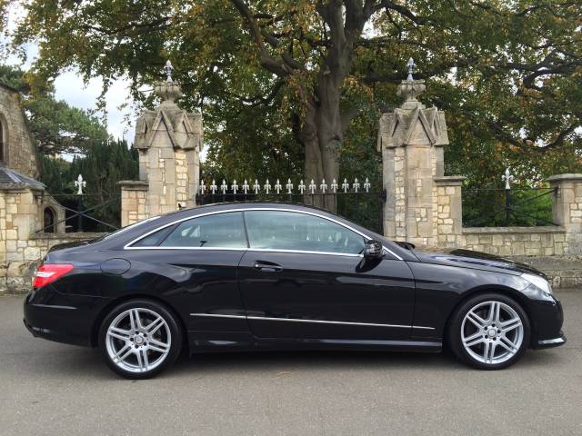 Mercedes-Benz E Class 3.0 E350 CDI BlueEFFICIENCY Sport 2dr Tip Auto Coupe Diesel Black