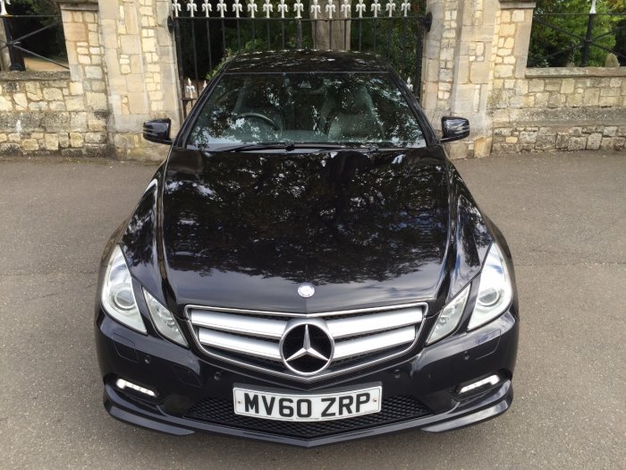 Mercedes-Benz E Class 3.0 E350 CDI BlueEFFICIENCY Sport 2dr Tip Auto Coupe Diesel Black