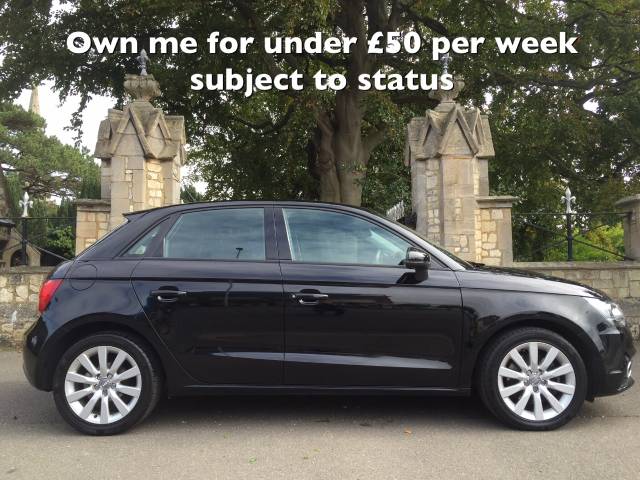 Audi A1 1.6 TDI Sport 5dr Hatchback Diesel Black