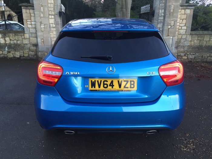 Mercedes-Benz A Class 1.5 A180 BLUEEFFICIENCY SPORT Hatchback Diesel South Seas Blue