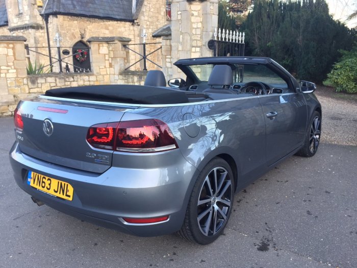 Volkswagen Golf 2.0 TDI BlueMotion Tech GT 2dr Convertible Diesel Grey