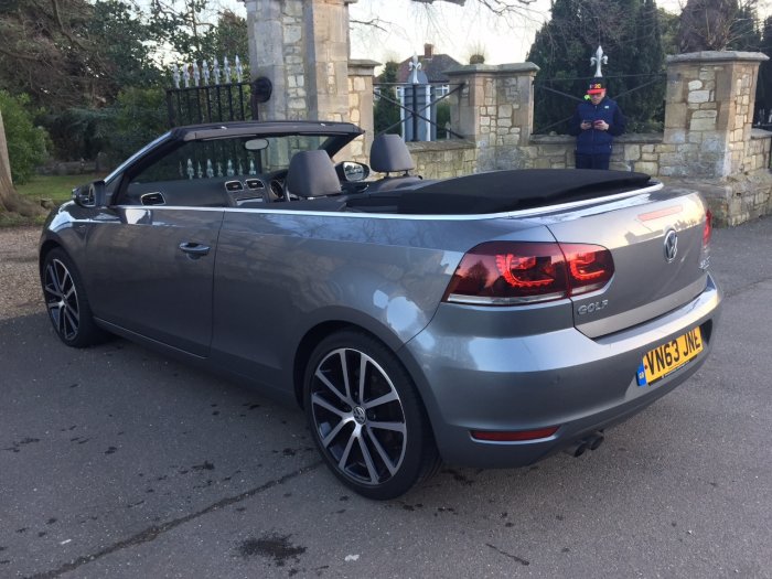 Volkswagen Golf 2.0 TDI BlueMotion Tech GT 2dr Convertible Diesel Grey