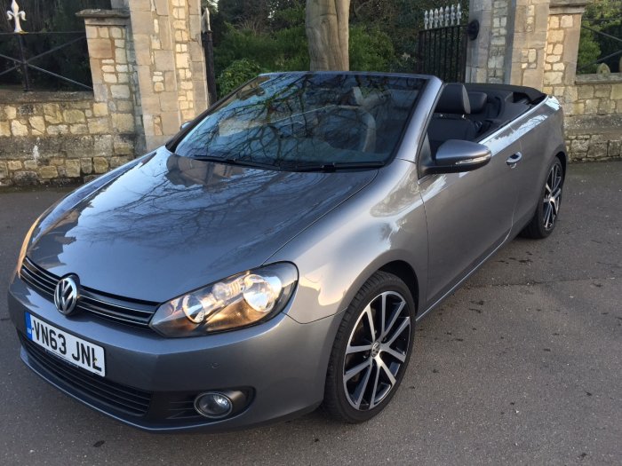 Volkswagen Golf 2.0 TDI BlueMotion Tech GT 2dr Convertible Diesel Grey