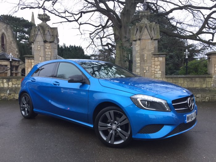 Mercedes-Benz A Class 1.5 A180 BLUEEFFICIENCY SPORT Hatchback Diesel South Seas Blue