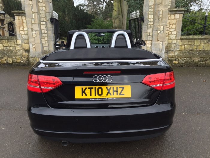 Audi A3 1.6 TDI Sport 2dr Convertible Diesel Black