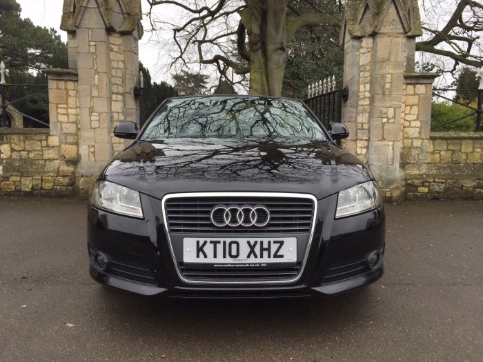 Audi A3 1.6 TDI Sport 2dr Convertible Diesel Black