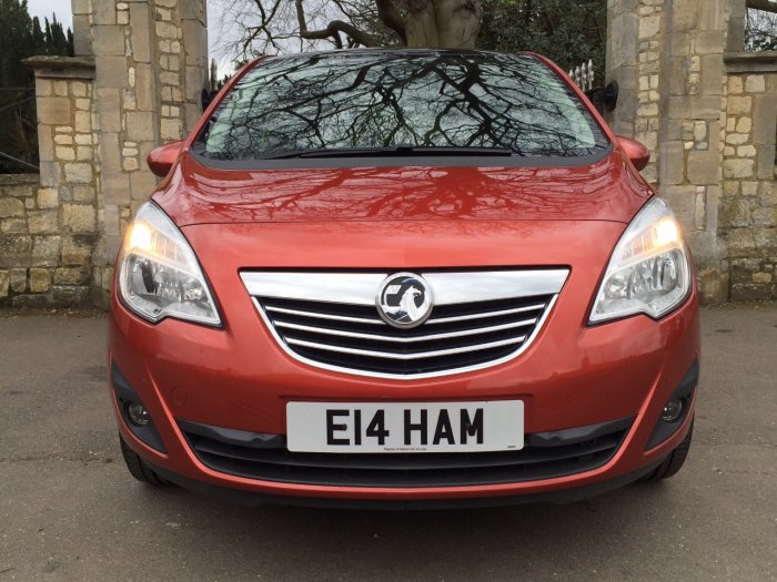 Vauxhall Meriva 1.4i 16V SE 5dr MPV Petrol Red