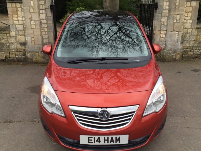 Vauxhall Meriva 1.4i 16V SE 5dr MPV Petrol Red