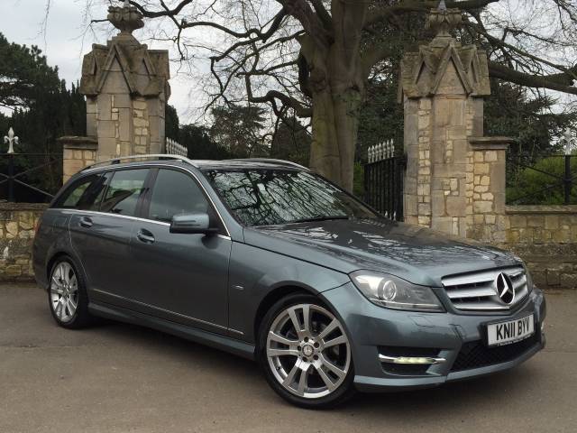 Mercedes-Benz C Class 2.1 C220 CDI BlueEFFICIENCY Sport 5dr Auto Estate Diesel Grey