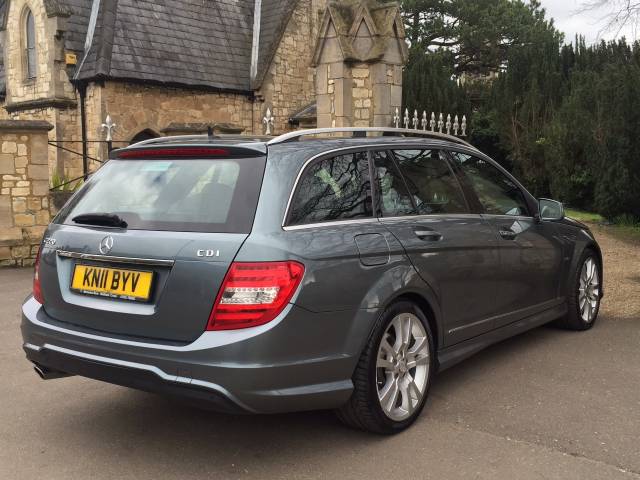 2011 Mercedes-Benz C Class 2.1 C220 CDI BlueEFFICIENCY Sport 5dr Auto